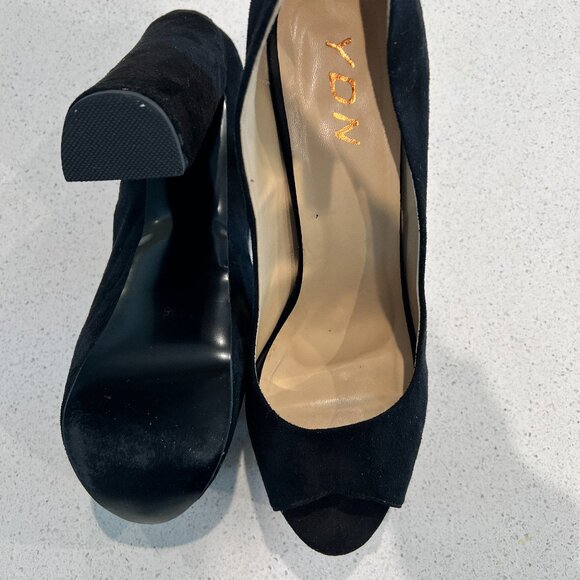🔥 YDN OPEN-TOE PLATFORM HEELS — SIZE 13 🔥 - Picture 2 of 5